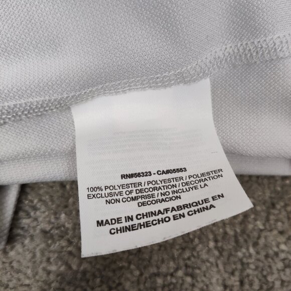 Nike Men's Athletic T-shirt Size S Gray Activewear Workout Gym Fitness Sport - Picture 4 of 9